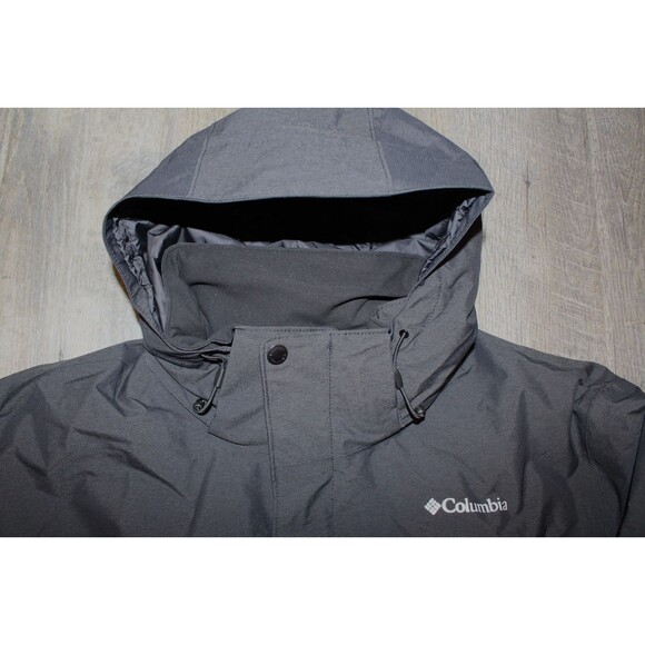 COLUMBIA MEN'S LAST TRACKS II WINTER SKI JACKET GRAY NWT SZ 3X - Picture 5 of 6